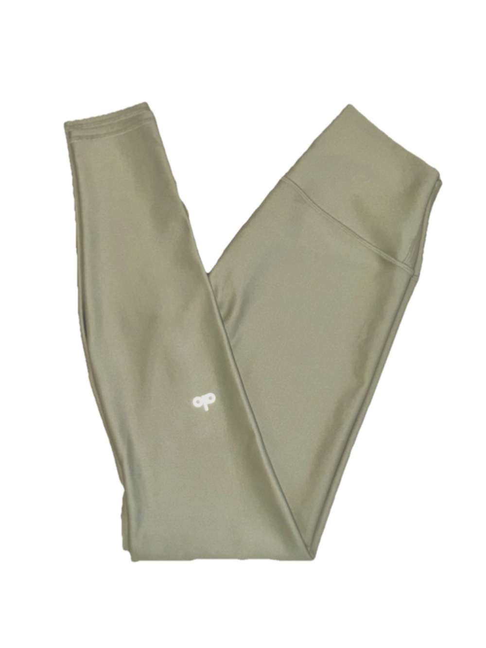 ALO YOGA HIGH WAIST AIRLIFT LEGGING 28”LIMESTONE GREEN SMALL